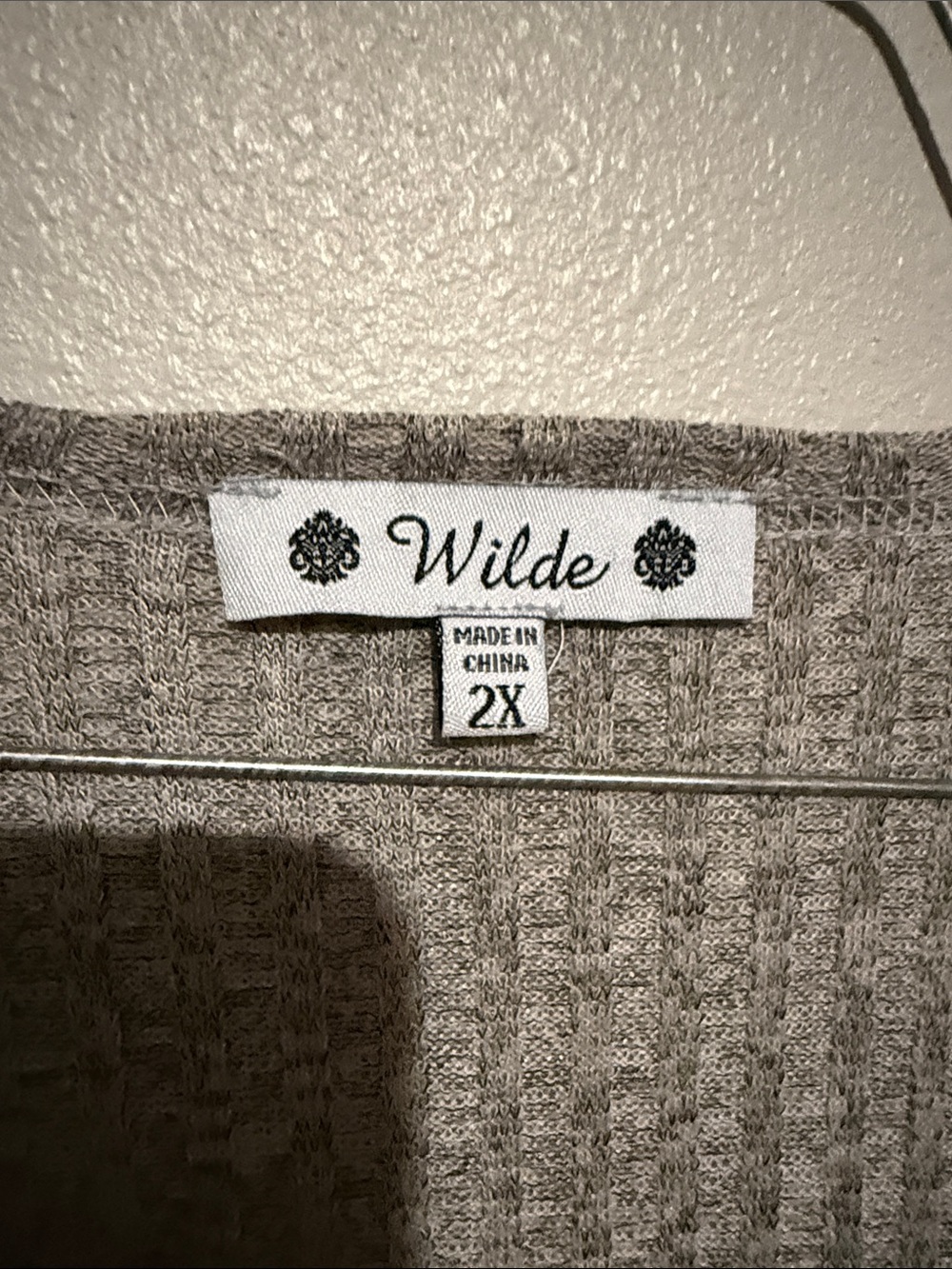Soft Ribbed Open-Front Cardigan - Gray - Picture 2 of 4
